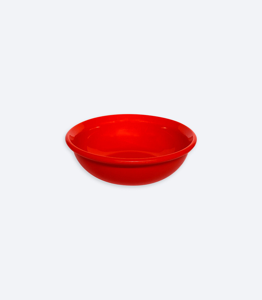 Plato Bowl Mini Rojo