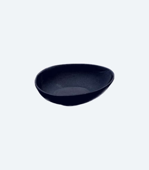 Plato Bowl Tulum Negro Mate 20 cms